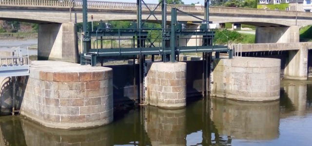 Barrage du Chatelier (22) – Vannes régulation