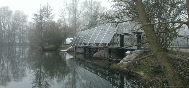 Epenancourt (59) – Vanne barrage alimentation solaire