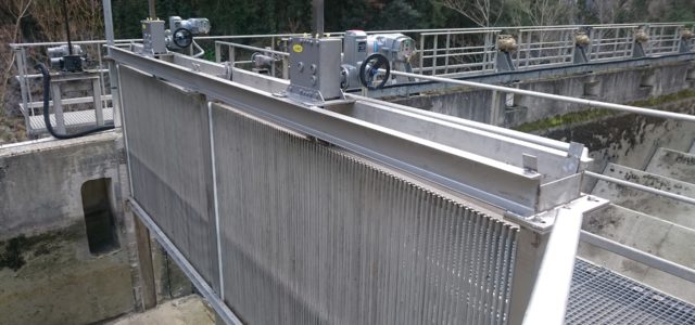 Canal de la Vésubie (06) – Vannes dégrillage